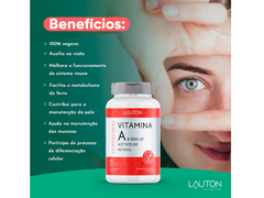 VITAMINA A 8.000UI 60CAPS - LAUTON - Sua Saúde Distribuidora