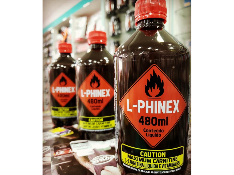 L-PHINEX (L-CARNITINA) 480ML - POWER SUPPLEMENTS - Sua Saúde Distribuidora