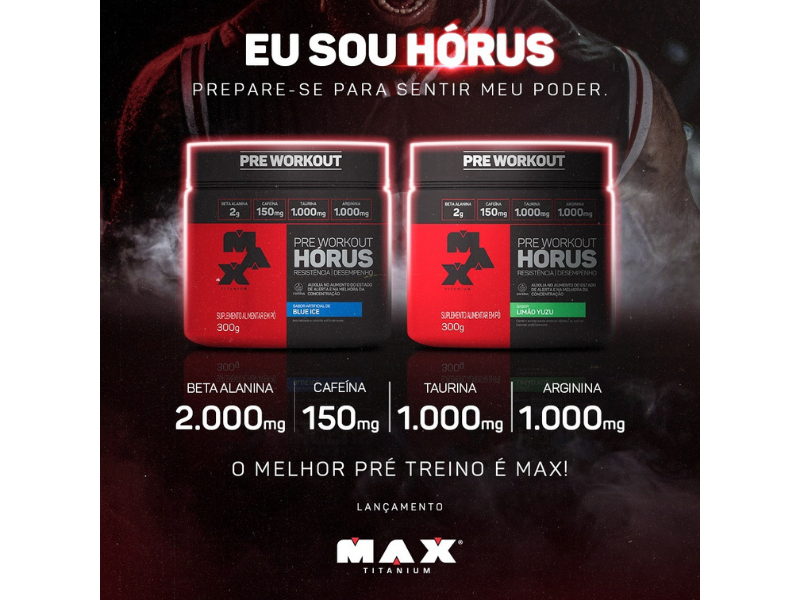 HORUS 300G - TITANIUM - Sua Saúde Distribuidora