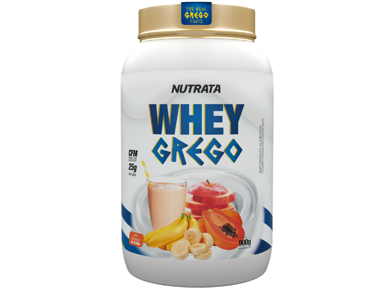 WHEY GREGO 900G - NUTRATA - Sua Saúde Distribuidora