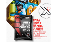 WHEY PROTEIN CONCENTRADO 10X28G SACHE - DUX NUTRITION - Sua Saúde Distribuidora