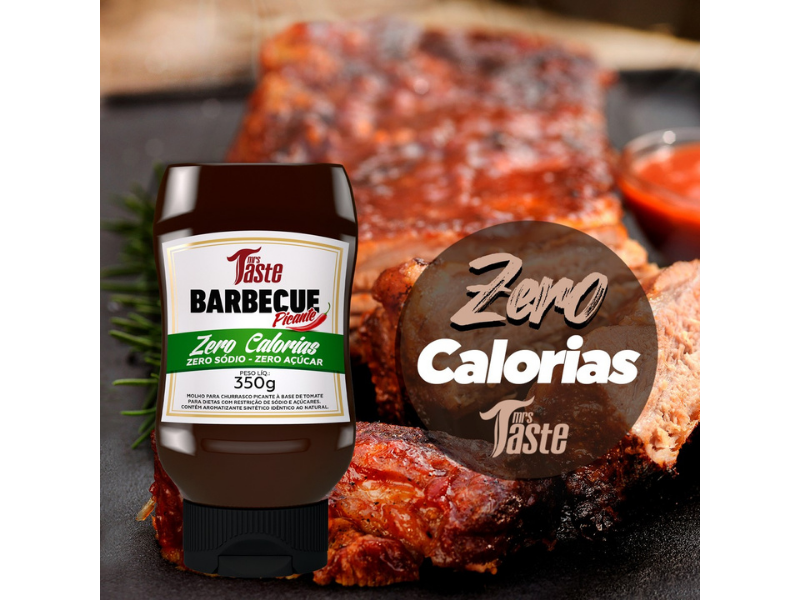 BARBECUE PICANTE 350G - MRS TASTE - Sua Saúde Distribuidora