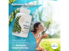 SPIRULINA 120CAPS 500MG - NATTUBRAS - Sua Saúde Distribuidora