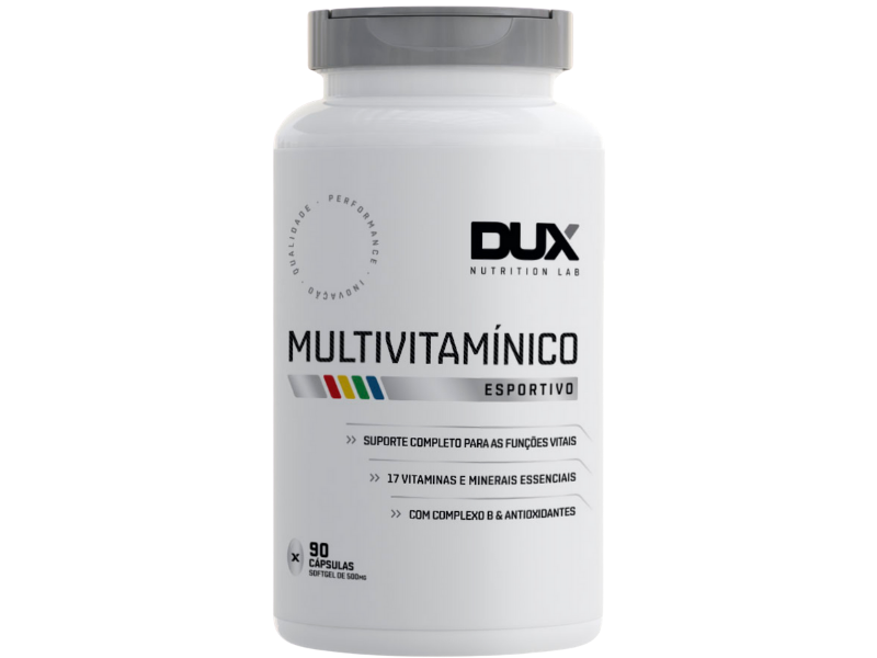 MULTIVITAMÍNIMO 500MG 90CAPS - DUX NUTRITION - Sua Saúde Distribuidora