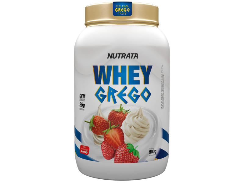 WHEY GREGO 900G - NUTRATA - Sua Saúde Distribuidora