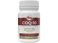 COENZIMA Q10 500MG 30CAPS - VITAFOR - Sua Saúde Distribuidora