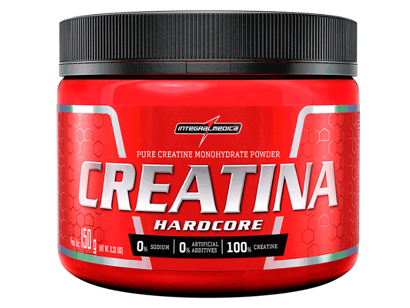 CREATINA HARDCORE 150G - INTEGRALMEDICA - Sua Saúde Distribuidora