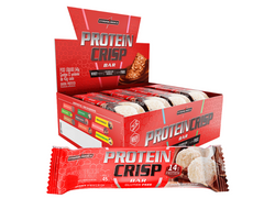 PROTEIN CRISP BAR 12UN 45G - INTEGRALMEDICA - Sua Saúde Distribuidora