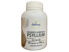 PSYLLIUM 60CAPS 700MG - NATTUBRAS - Sua Saúde Distribuidora