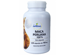 MACA PERUANA 120CAPS 700MG - NATTUBRAS - Sua Saúde Distribuidora