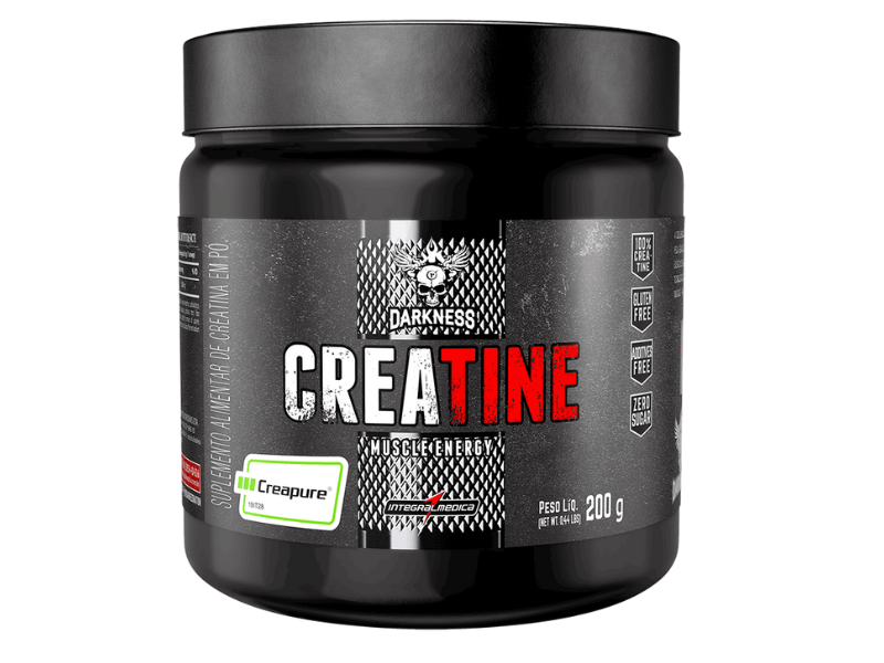 CREATINA CREAPURE 200G - DARKNESS - Sua Saúde Distribuidora