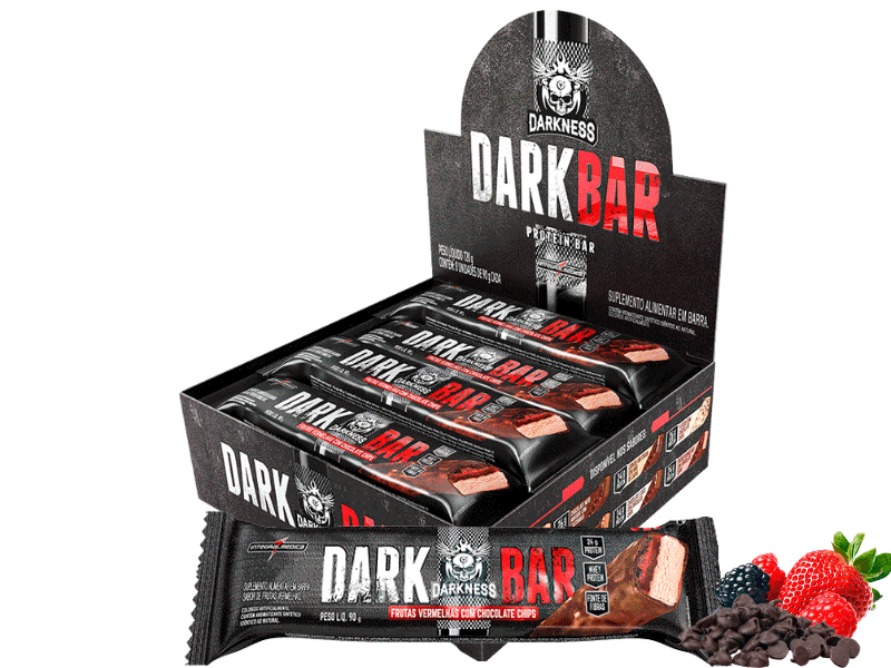 DARK BAR DISPLAY 8UN 90G - DARKNESS - Sua Saúde Distribuidora