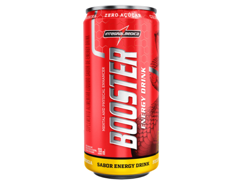 BOOSTER ENERGY DRINK 269ML (FARDO 6UN) - INTEGRALMEDICA - Sua Saúde Distribuidora