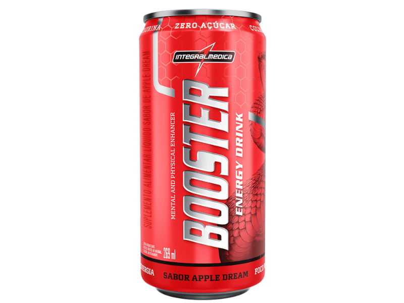 BOOSTER ENERGY DRINK 269ML (FARDO 6UN) - INTEGRALMEDICA - Sua Saúde Distribuidora