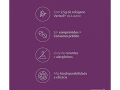 COLÁGENO HIDROLISADO VERISOL 650MG - LAUTON - Sua Saúde Distribuidora