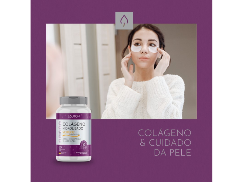 COLÁGENO HIDROLISADO VERISOL 650MG - LAUTON - Sua Saúde Distribuidora