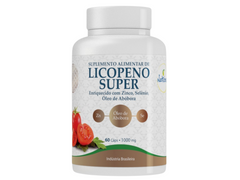 LICOPENO SUPER 60CAPS 1000MG - NATTUBRAS - Sua Saúde Distribuidora