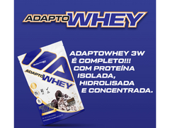 ADAPTO WHEY 3W 2,268KG - ADAPTOGEN - Sua Saúde Distribuidora