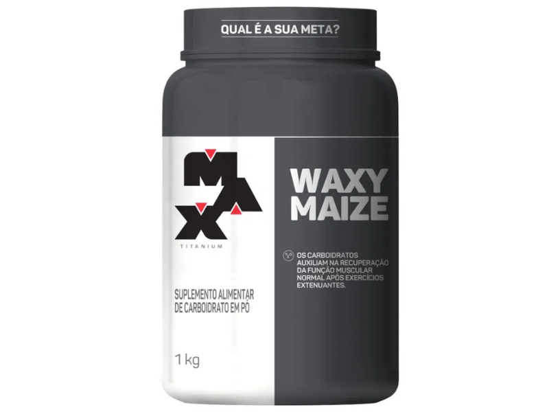 WAXY MAIZE 1KG - MAX TITANIUM - Sua Saúde Distribuidora