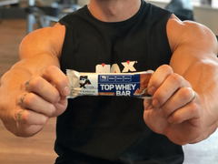 TOP WHEY BAR 12UN 41G - MAX TITANIUM - Sua Saúde Distribuidora