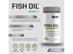 FISH OIL ÔMEGA 3 (600MG EPA, 440MG DHA) 1,44MG 120CAPS - DUX NUTRITION - Sua Saúde Distribuidora