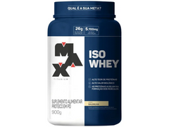 ISO WHEY 900G POTE - MAX TITANIUM - Sua Saúde Distribuidora