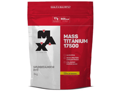 MASSA TITANIUM 17500 3KG - MAX TITANIUM - Sua Saúde Distribuidora