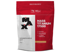 MASSA TITANIUM 17500 3KG - MAX TITANIUM - Sua Saúde Distribuidora