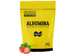 ALBUMINA 80% NATURAL 420G - NATUROVOS - Sua Saúde Distribuidora