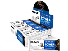 POWER PROTEIN BAR DARK 8UN 90G - MAX TITANIUM - Sua Saúde Distribuidora