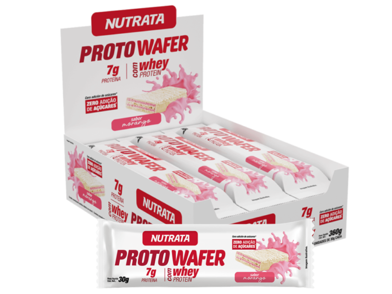 PROTO WAFER 12UN 30G - NUTRATA - Sua Saúde Distribuidora