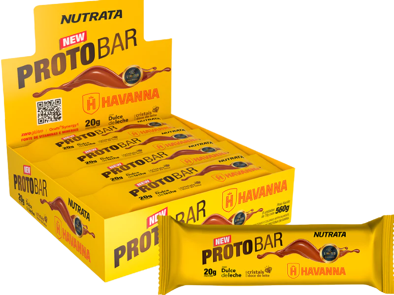 PROTOBAR HAVANNA 8UN 70G - NUTRATA - Sua Saúde Distribuidora