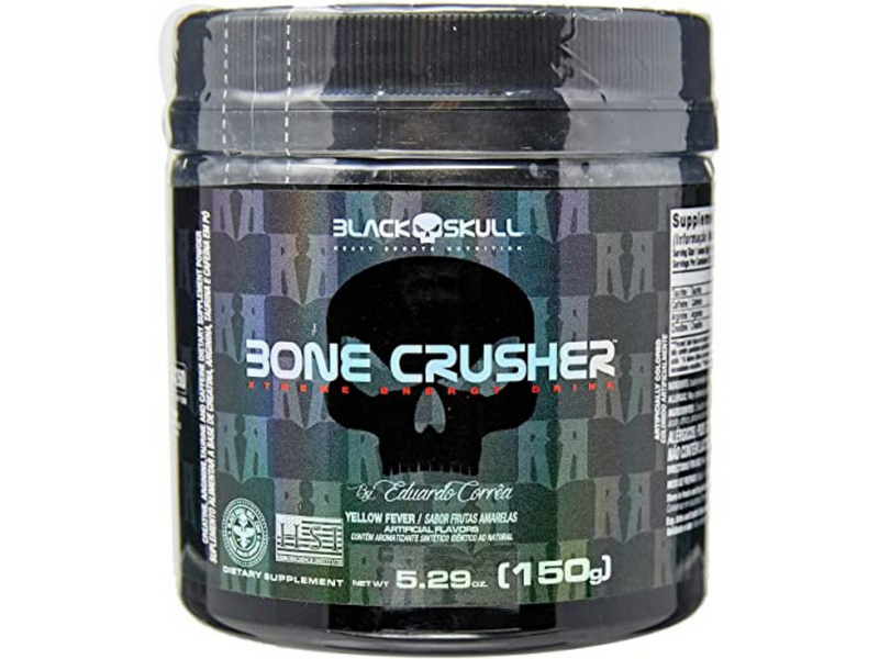 BONE CRUSHER 150G - BLACK SKULL - Sua Saúde Distribuidora