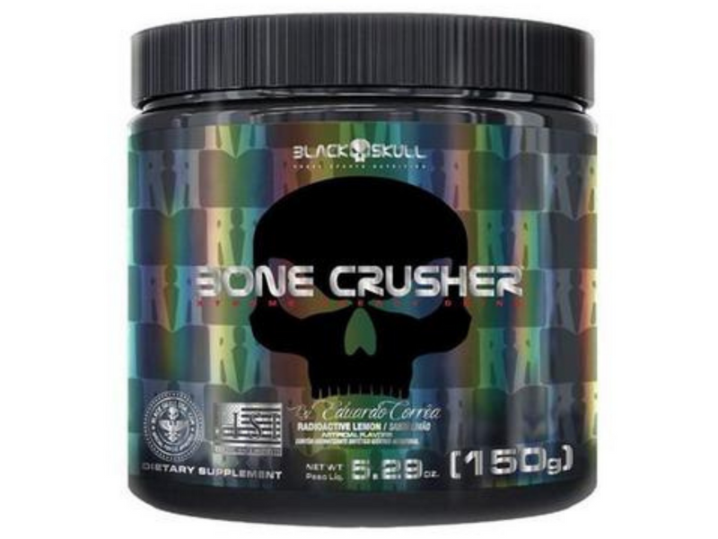 BONE CRUSHER 150G - BLACK SKULL - Sua Saúde Distribuidora