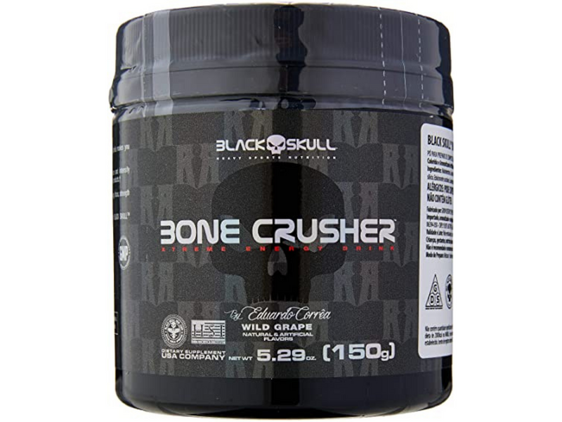 BONE CRUSHER 150G - BLACK SKULL - Sua Saúde Distribuidora