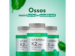 VITAMINA K2 60CAPS 400MG - LAUTON - Sua Saúde Distribuidora