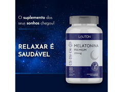 MELATONINA PREMIUM 120COMP 500MG - LAUTON - Sua Saúde Distribuidora