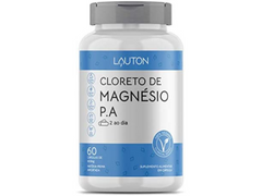 CLORETO DE MAGNESIO 60CAPS 600MG - LAUTON - Sua Saúde Distribuidora