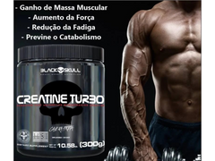 CREATINA TURBO 150G - BLACK SKULL - Sua Saúde Distribuidora