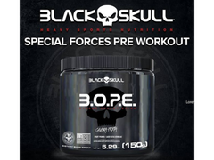 BOPE 150G PRÉ TREINO - BLACK SKULL - Sua Saúde Distribuidora