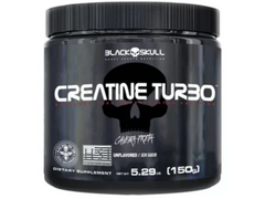 CREATINA TURBO 150G - BLACK SKULL - Sua Saúde Distribuidora