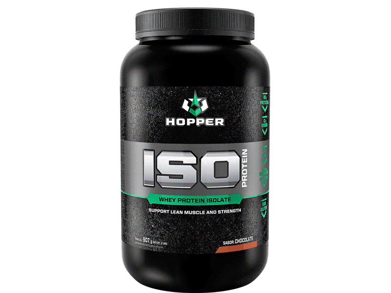 WHEY ISO PROTEIN HOPPER 900G - INTEGRALMEDICA - Sua Saúde Distribuidora