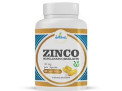 ZINCO QUELATO 60CAPS 300MG - NATTUBRAS - Sua Saúde Distribuidora