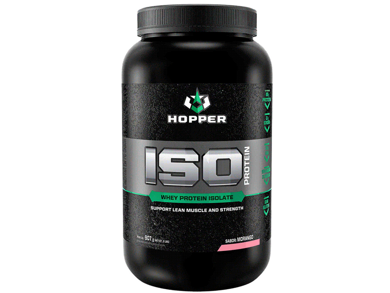 WHEY ISO PROTEIN HOPPER 900G - INTEGRALMEDICA - Sua Saúde Distribuidora