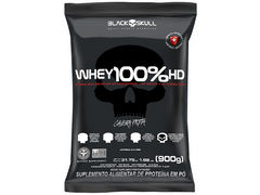 WHEY 100% 3W 900G REFIL - BLACK SKULL - Sua Saúde Distribuidora