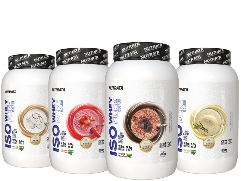 ISO WHEY 900G - NUTRATA - Sua Saúde Distribuidora