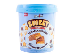 PASTA DE AMENDOIM SWEET 500G - POWER1ONE - Sua Saúde Distribuidora