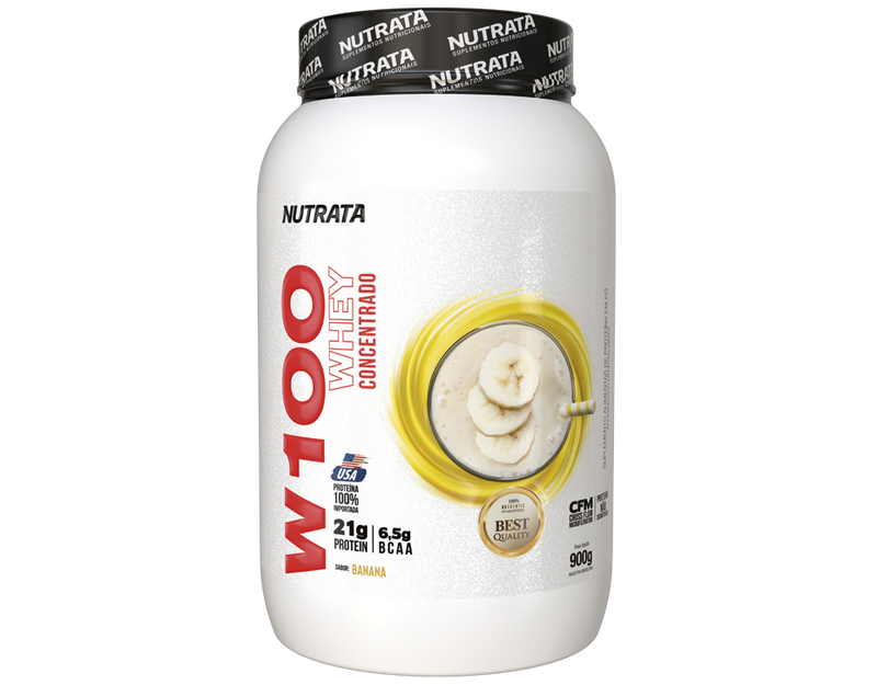 WHEY 100% 900G - NUTRATA - Sua Saúde Distribuidora